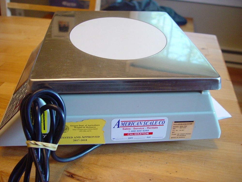 RICE LAKE RS-130 PRICE COMPUTING RETAIL SCALE