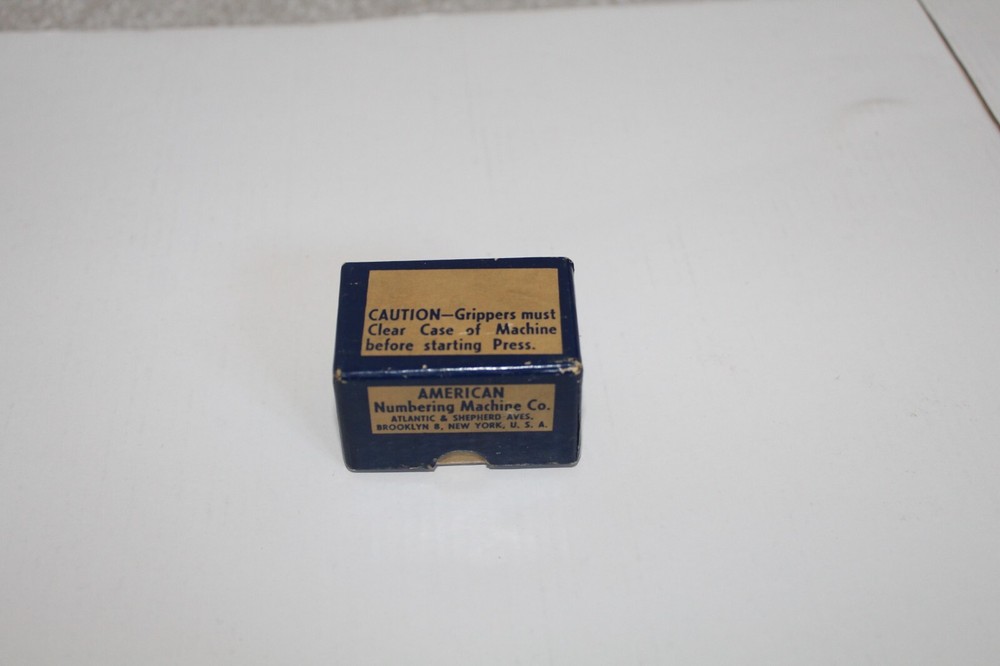American Numbering Machine Blue Boy Model 6