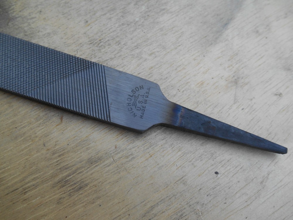 NIcholson 10" flat bastard file, NOS, USA