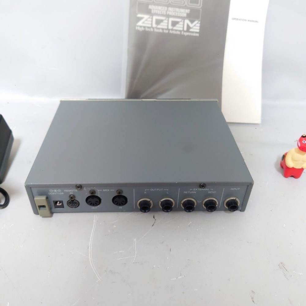 Repaired Zoom 9030 Advanced Instrument Effects Processor Confirmed Operation