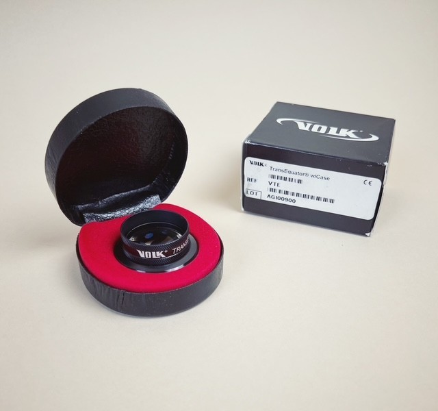 VOLK TRANSEQUATOR LENS with Case & Box