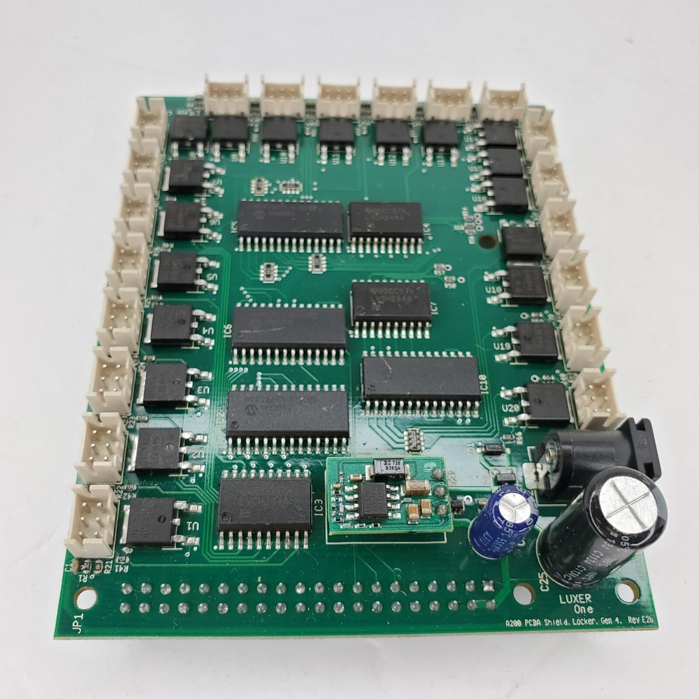 Luxer One A200 PCBA Shield Locker Gen 4 PCB Control Board 620-00 REV E2b