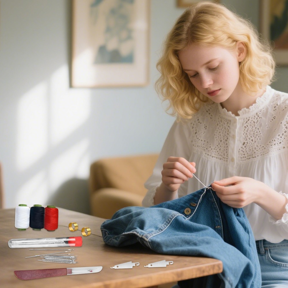 37-piece Sewing Tool Set Needle And Thread Tools Sewing Kit For Dormitory, Homee