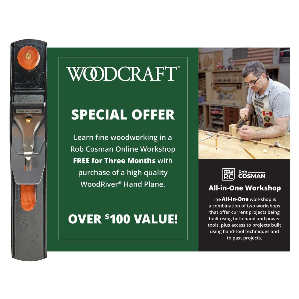 WOODRIVER Small Chisel Hand Plane