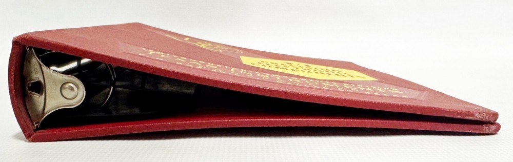 Vintage Texas Instruments, Inc. 3 Ring Binder - Used