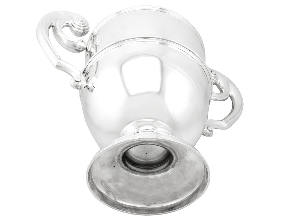 Victorian Sterling Silver Presentation Champagne Cup