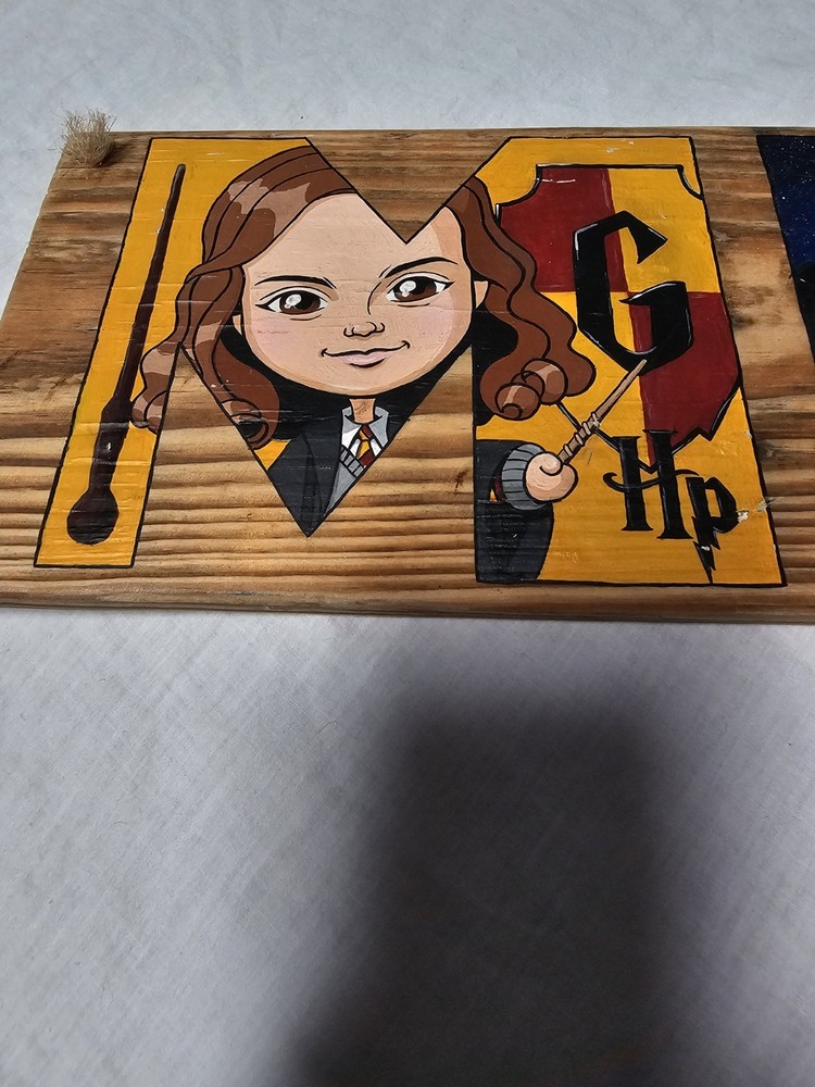 Harry Potter Handmade Custom Hanging Sign