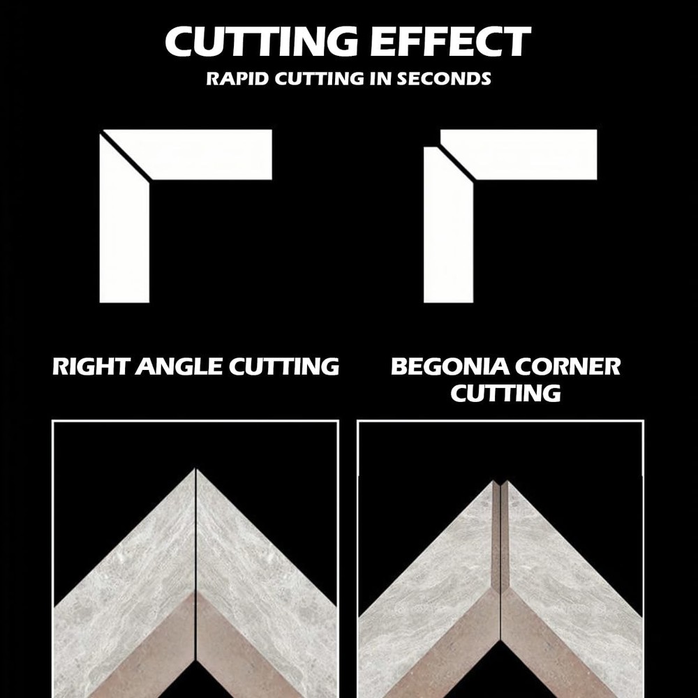 45 Degree Tile Chamfering Tool, Alloy Cutter Metal Chamfering...