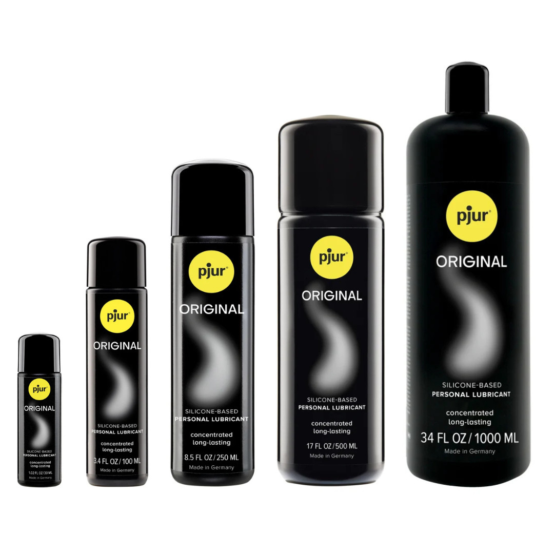 pjur original concentrated silicone-based lubricant - Long lasting - 5 Sizes
