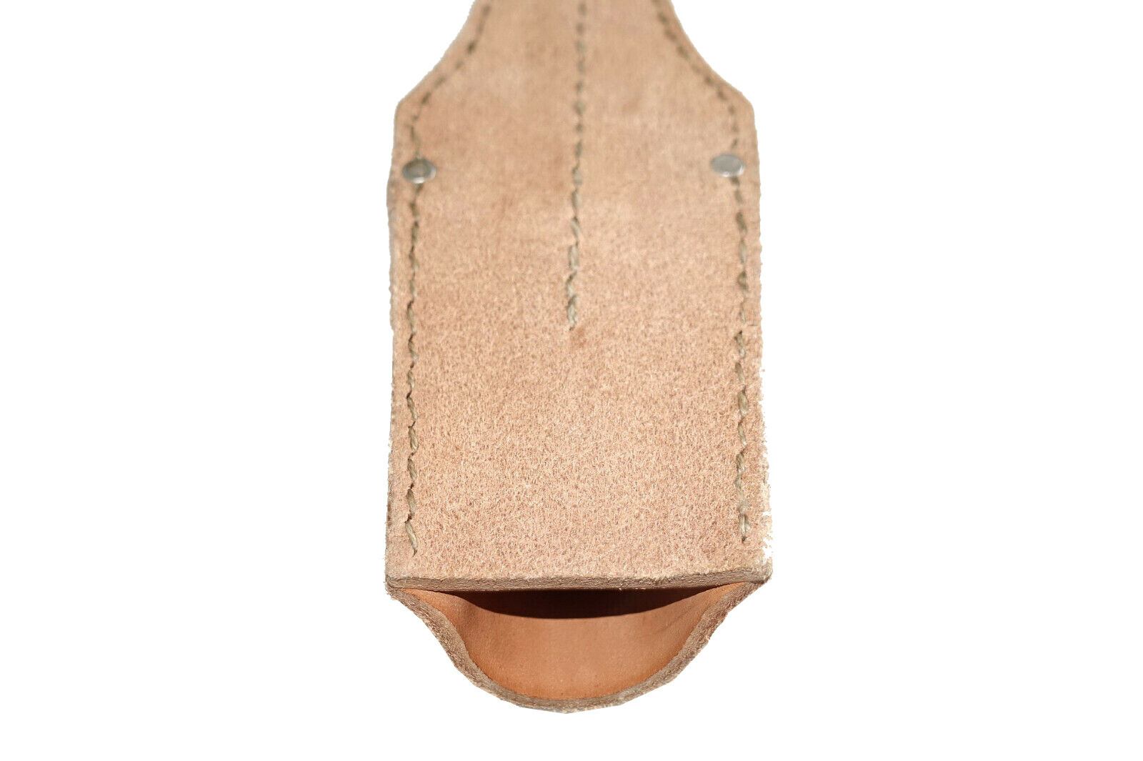 WWII Era German K98/G98 Mauser Rifle Natural Leather Bayonet Frog - ROUGHOUT