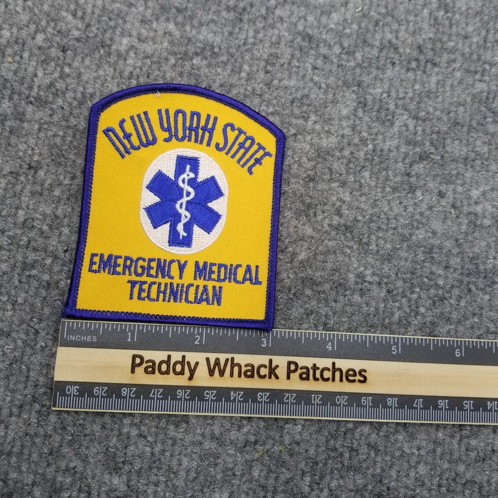 New York State Emergency Medical Technician Patch T9
