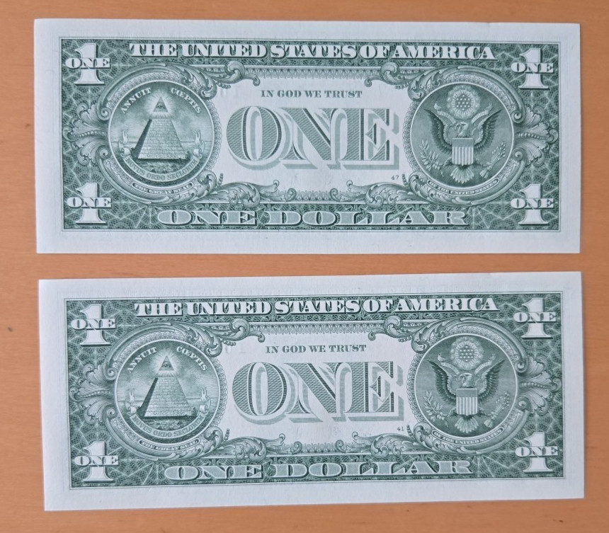 QTY 18 $1 Dollar Bill Misaligned Over Inked Gas Pump Stuck Digit Multiple Errors