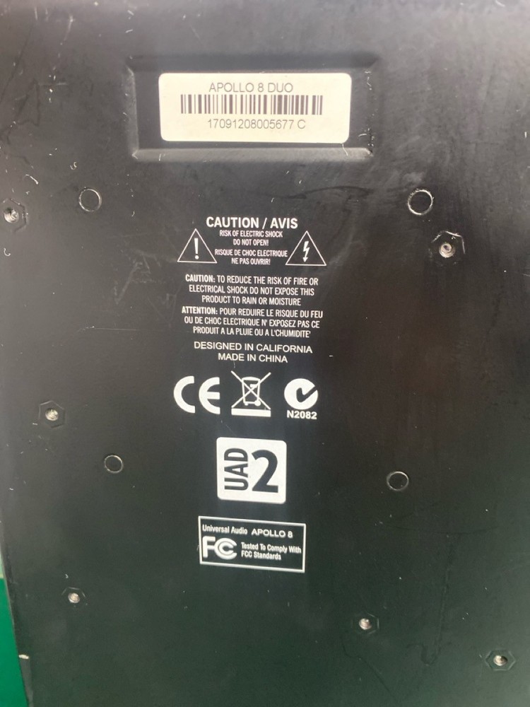 Universal Audio Apollo 8 with Duo Processing Audio Interface 4 MIC L (EZ5002483)