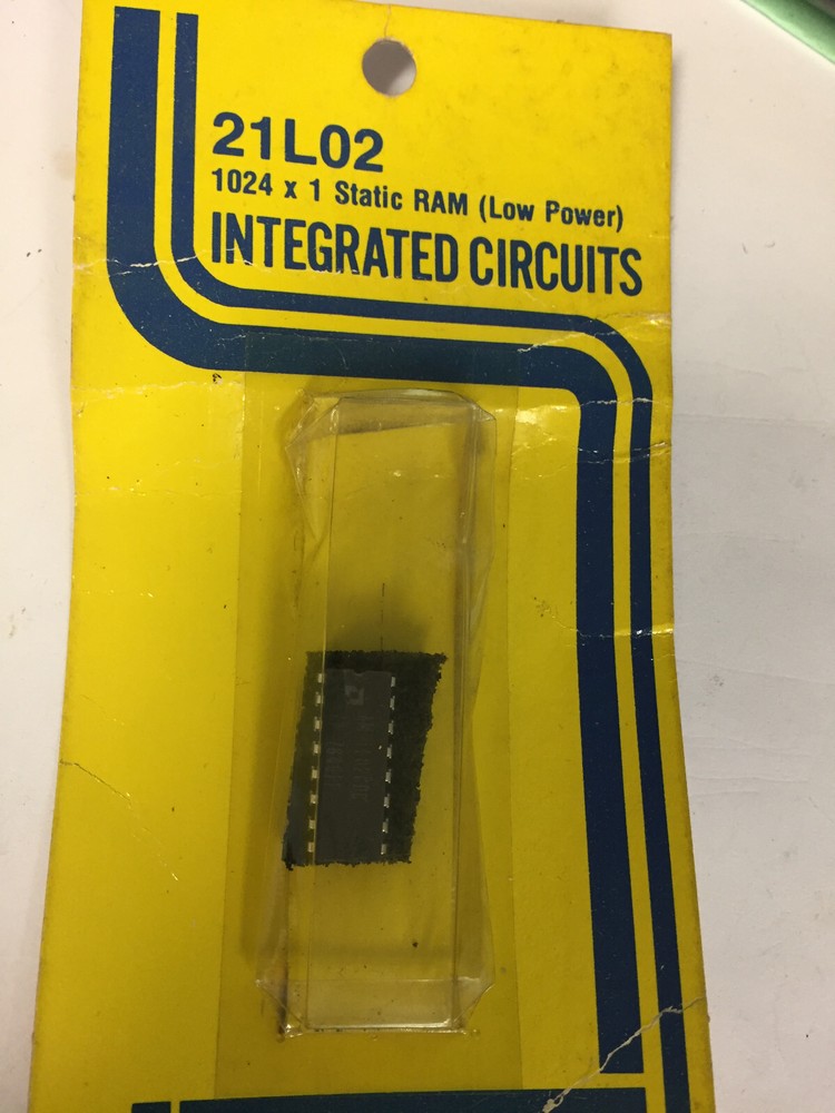 21L02  1024  1 STATIC RAM LOW POWER NEW