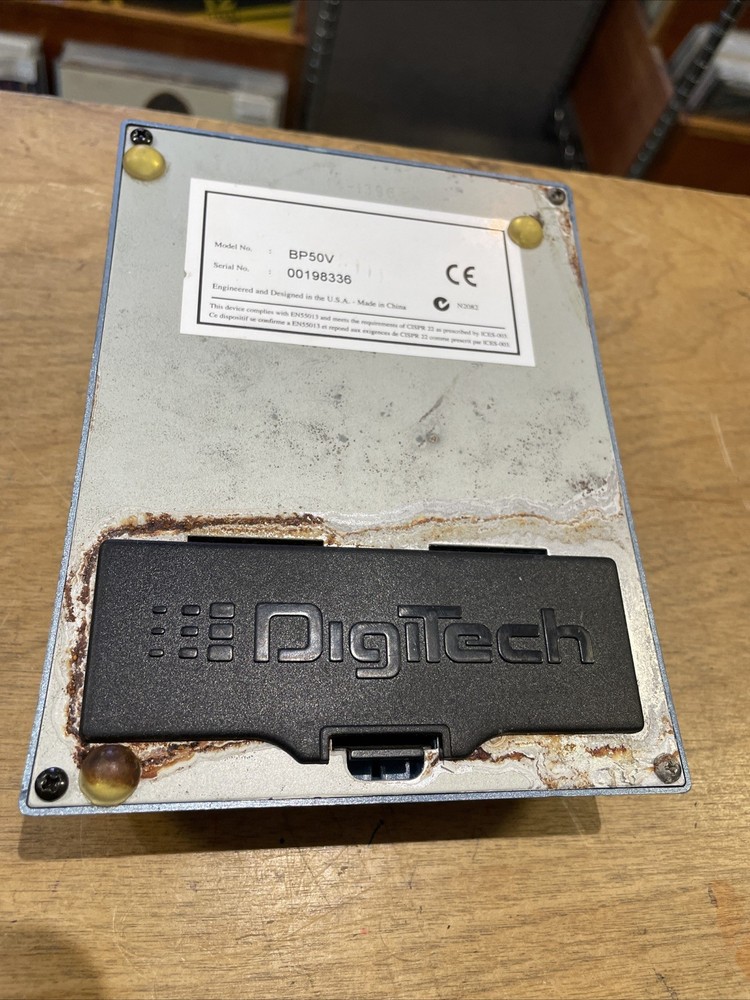 Digitech BP50 Modeling Bass Guitar Processor Multi Effects Drums Tested