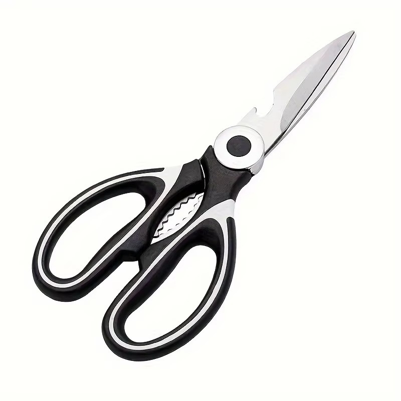 Multifunctional kitchen scissors Household fish cutting meat scissors Stainless