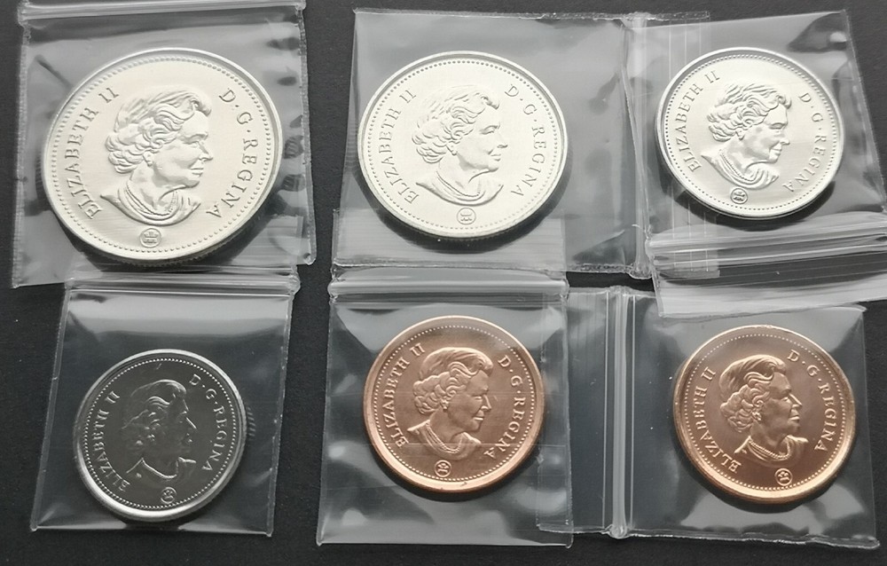 ***CANADA 2012 UNCIRCULATED COINS SET ***
