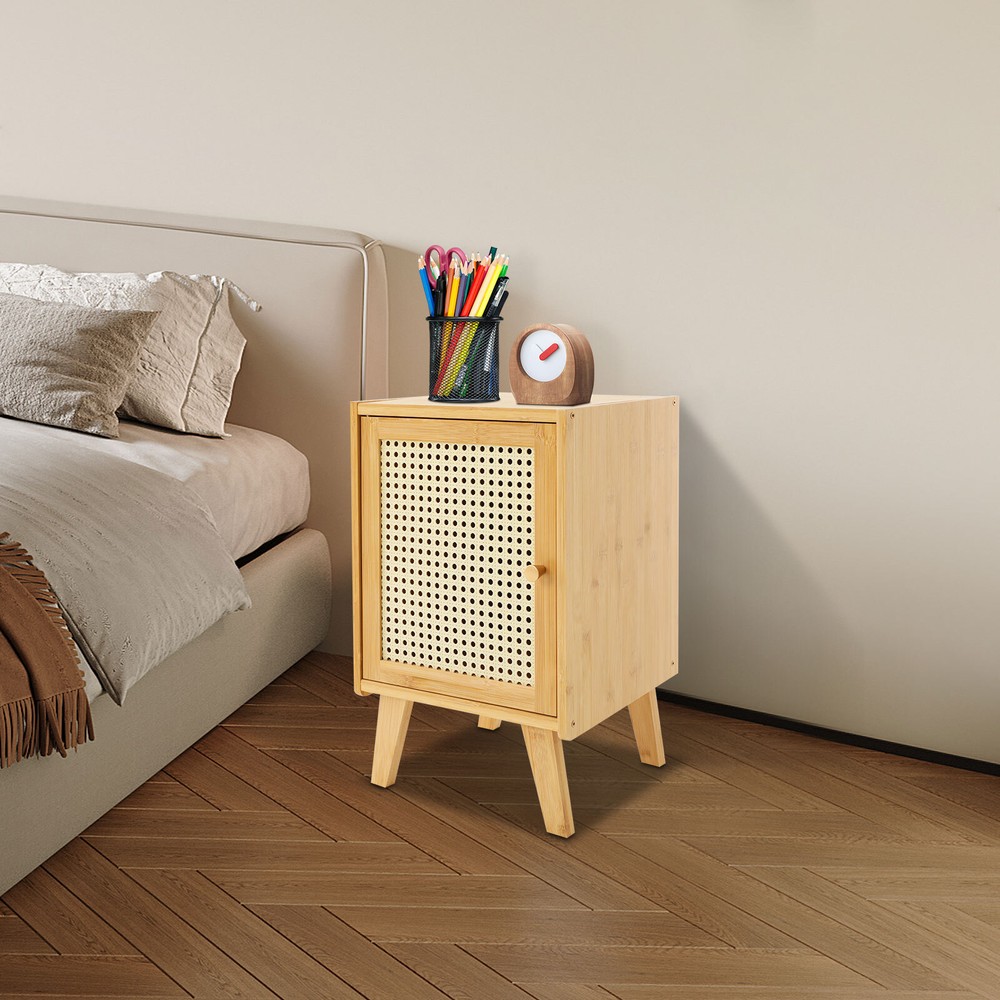 Modern Bedside Table Rectangular Side Table Bedroom Bedside Table 31*30*51cm