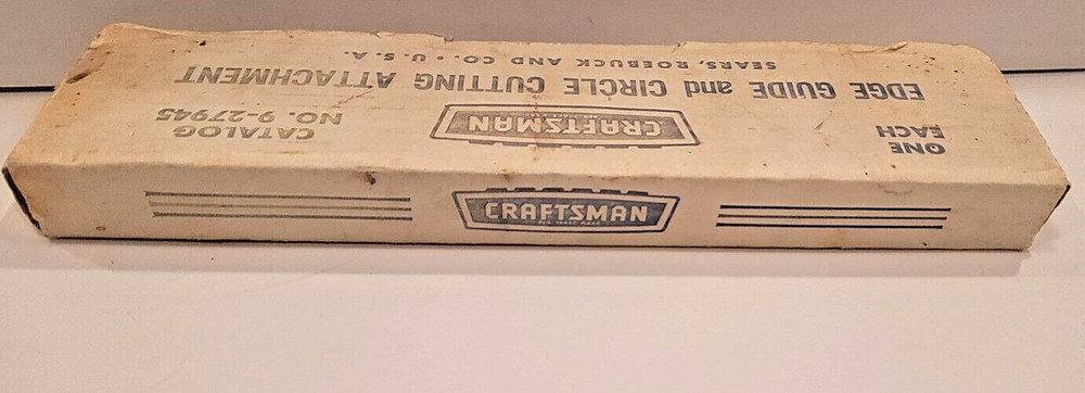 CRAFTSMAN Circle Cutting & Edge Guide Attachment with Instructions 9-27945