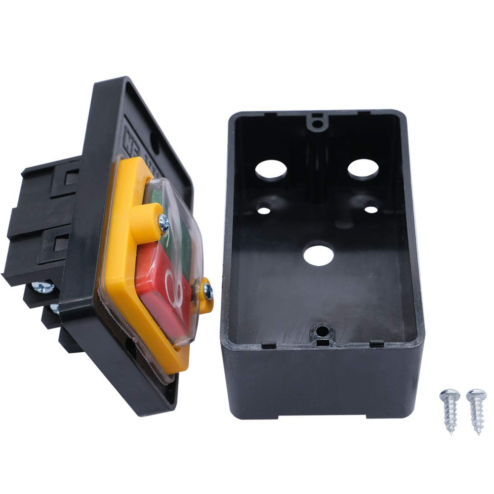 Waterproof Push Button Switch Motor On Off Switch Start Stop Switch Self Lock Me