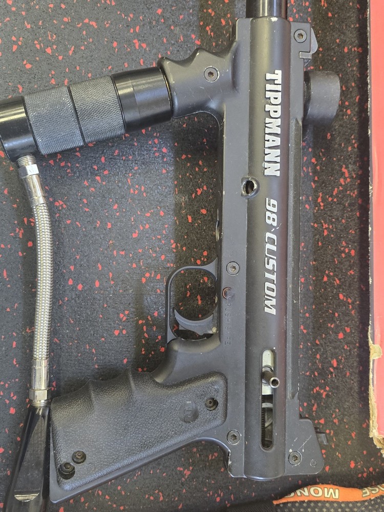 Tippmann 98 Custom Marker * TESTED & WORKING * + Extras * IN BOX!