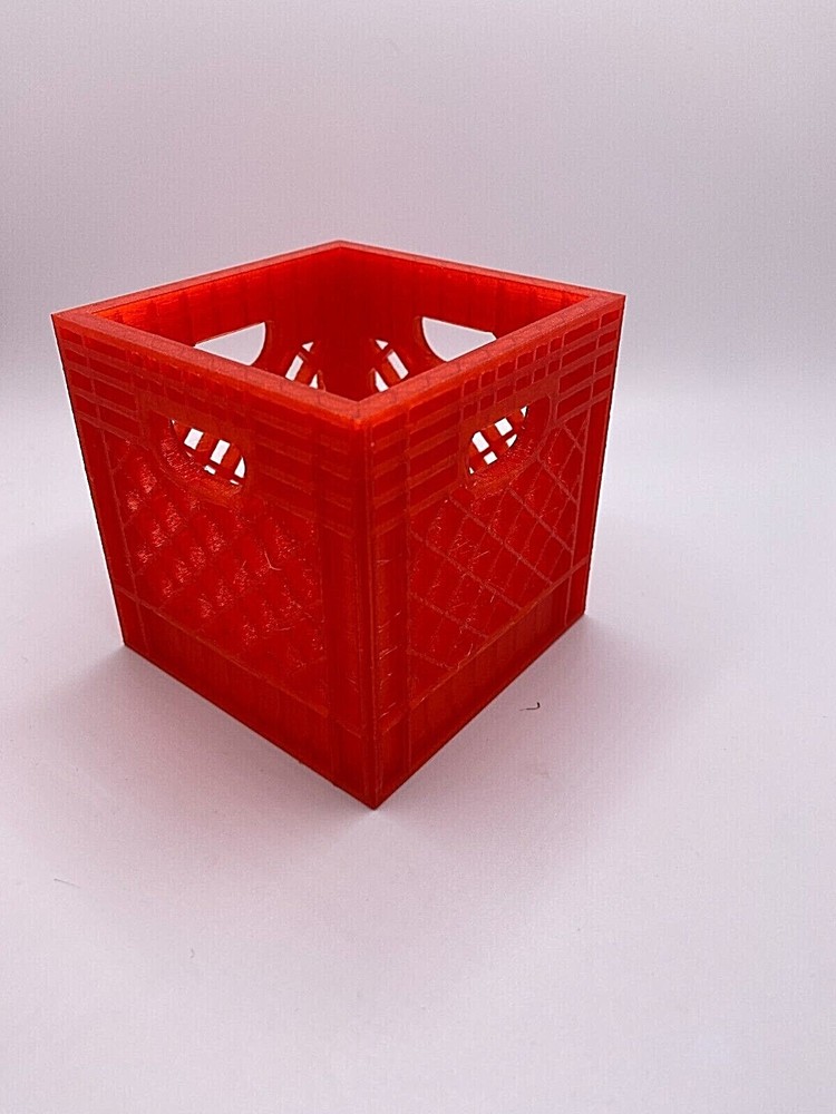 Large Mini Crate Organizer in various colors.