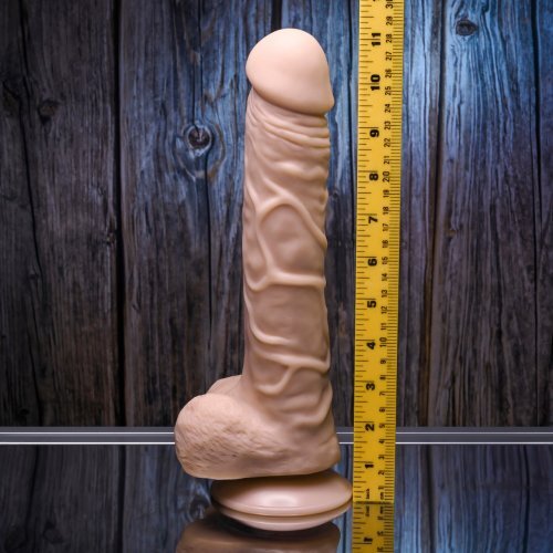 Gender X Flexskin Poseable True Feel Dildo - Vanilla