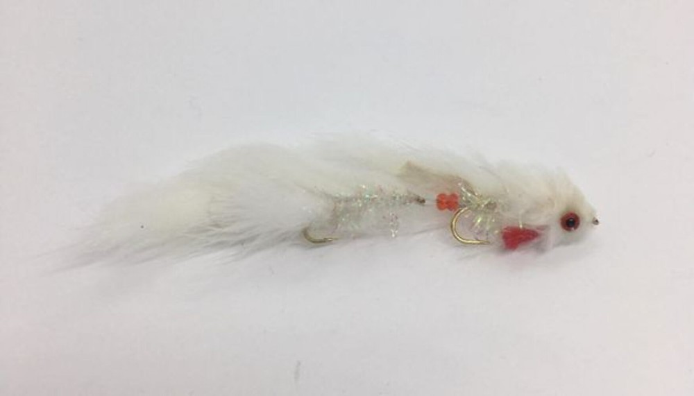 Articulated Butt Monkey - White