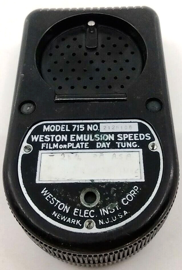 Weston Master Universal Exposure Meter With Leather Case Untested *READ