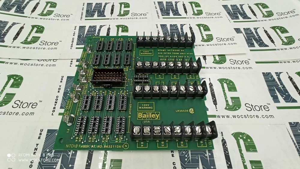 NTDI01, BAILEY Digital I/O Termination Unit .