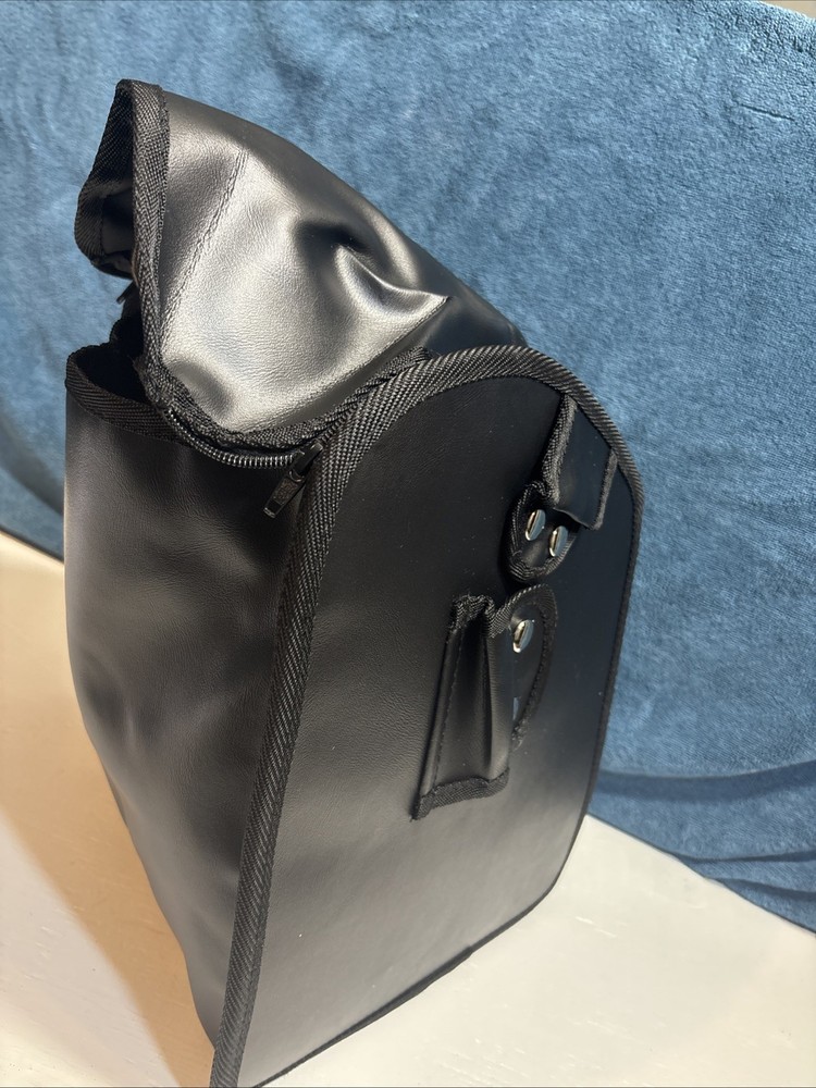 Replacement storage bag for a 3-wheel rollator walker.