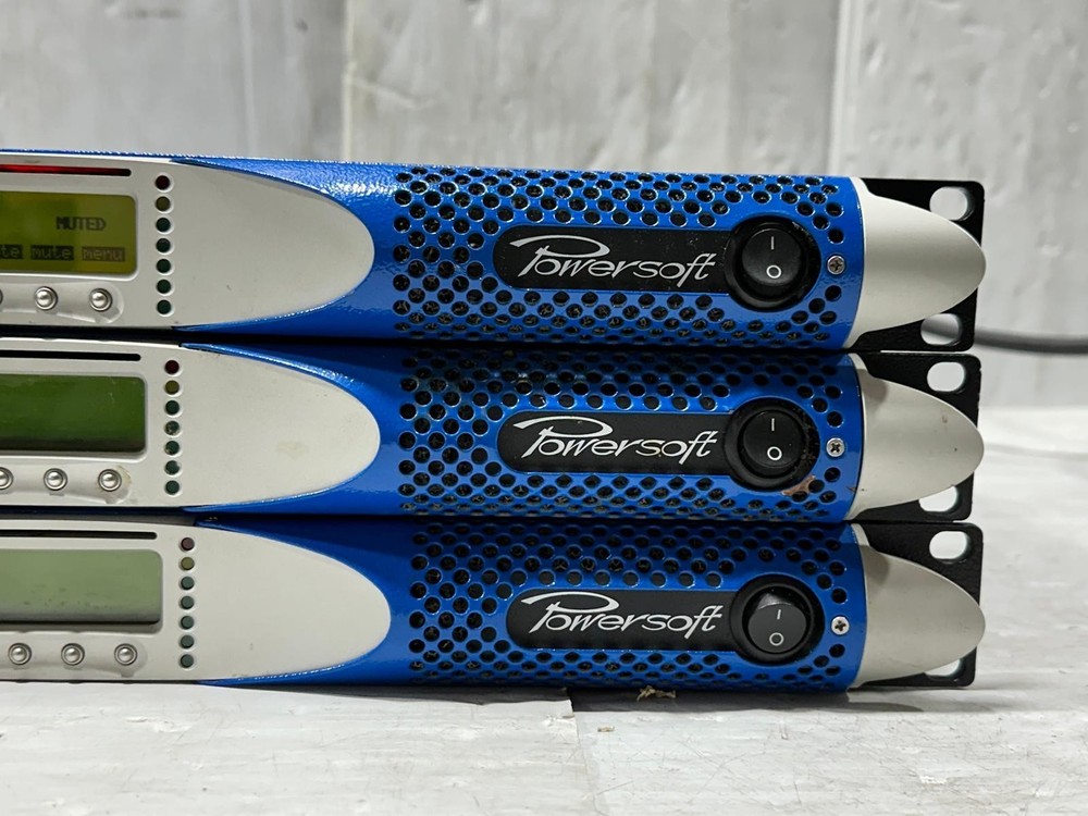Powersoft Non-DSP K6 7200W Power Amplifier #209-12 (One) TrueHeartSound