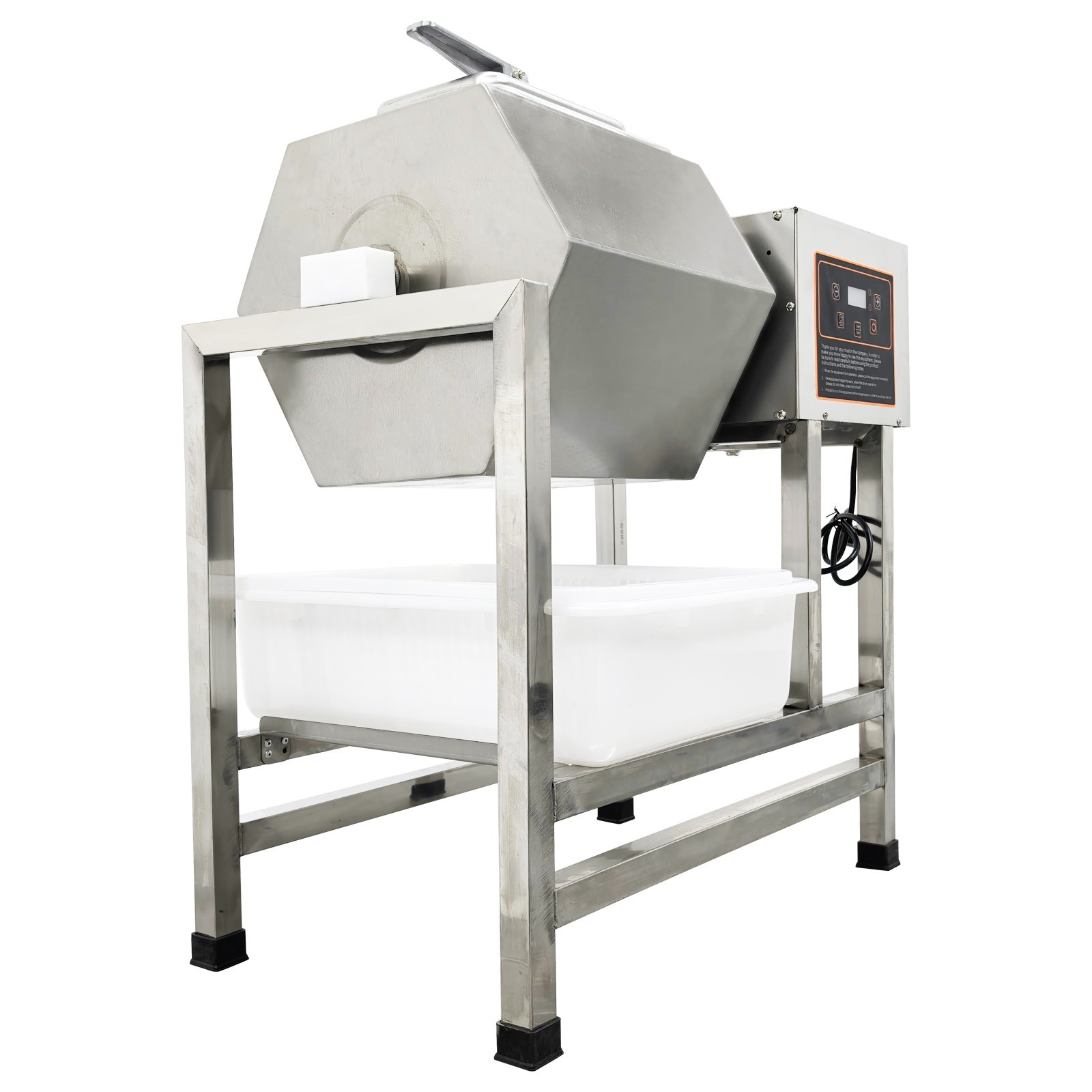 38L Commerical Chicken Marinating Machines Automatic Meat Tumbler Machine 110V
