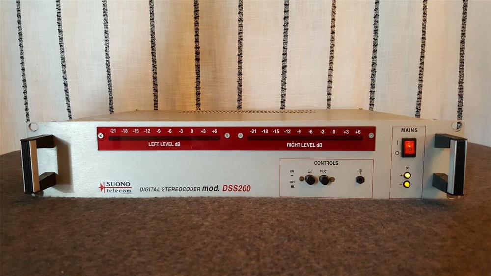 SUONO Telecom Digital Stereocoder FM Mod. DSS200 RF OUT