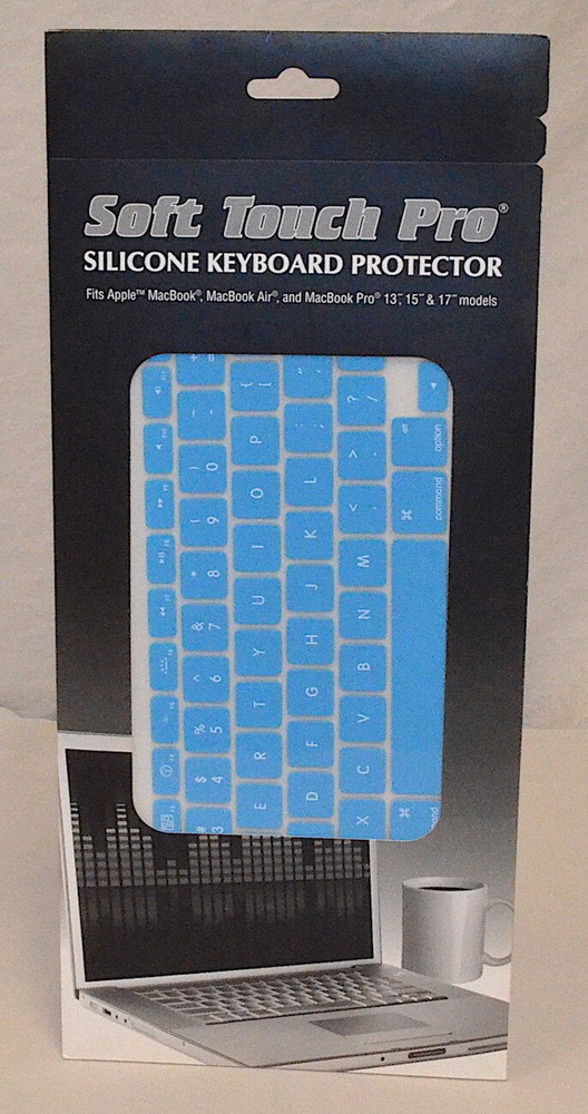 Soft Touch Pro Silicone Keyboard Protector for MacBook Pro, MacBook, Air *New*