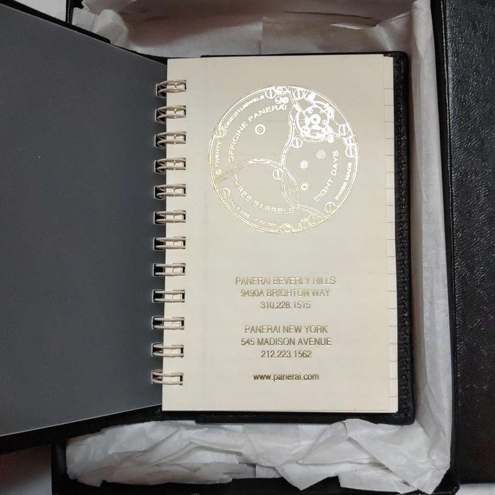 Panerai Memo Pad