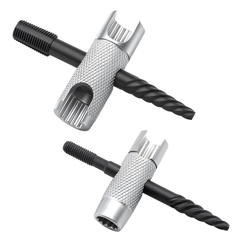 2 Pcs Grease Fitting Tool 4-In-1 Grease Zerk Fitting Tool for Install and Remove