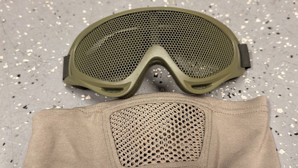 airsoft Goggles Heroshark & Valhalla Half Mask