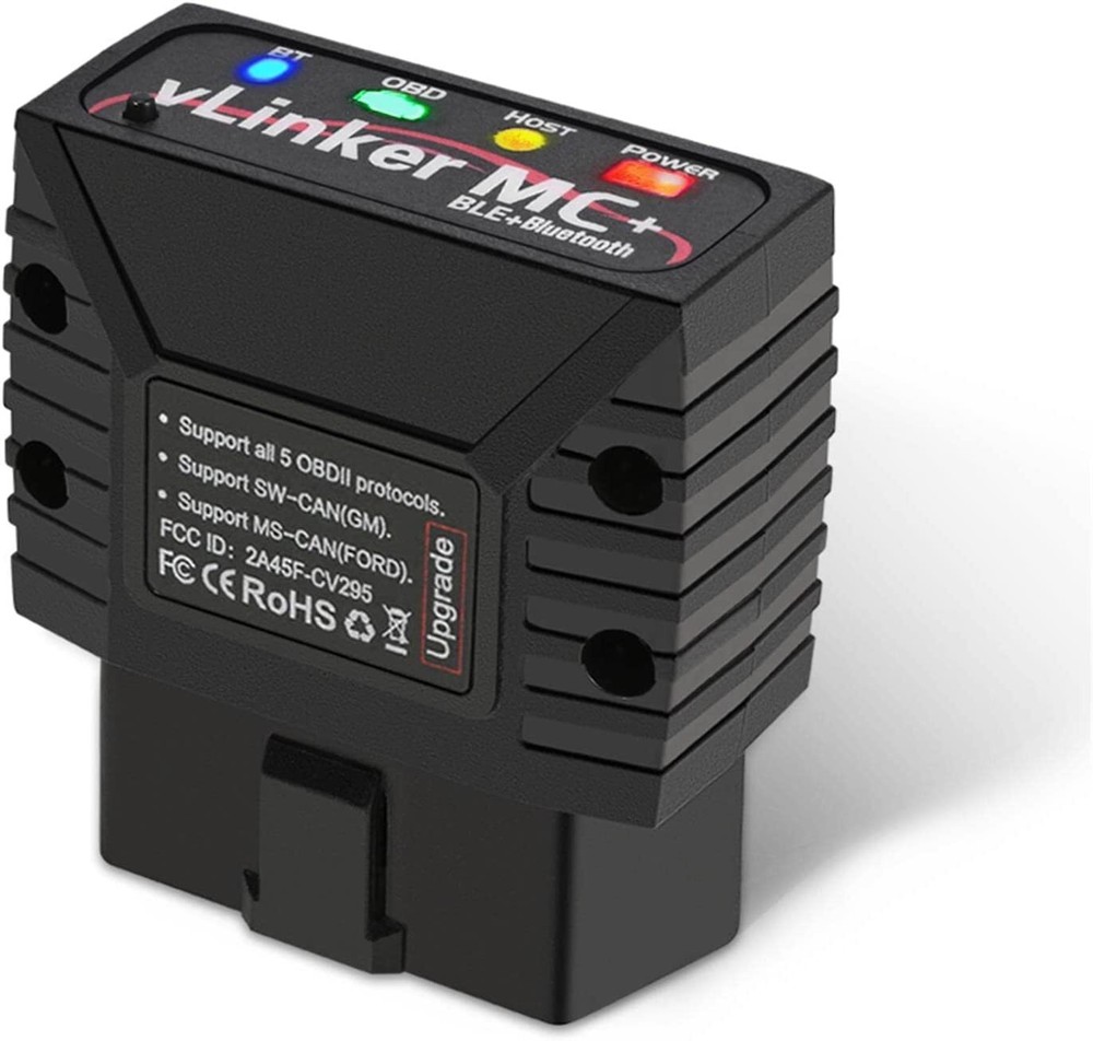 vLinker MC+ BLE V2.2 Bluetooth 4.0 Scanner OBD2 Car Diagnostic Tool iOS &Android