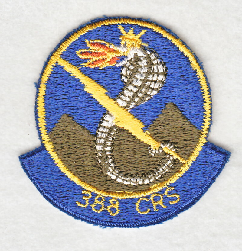 USAF Air Force Patch:  388th Component Repair Squadron - 3"