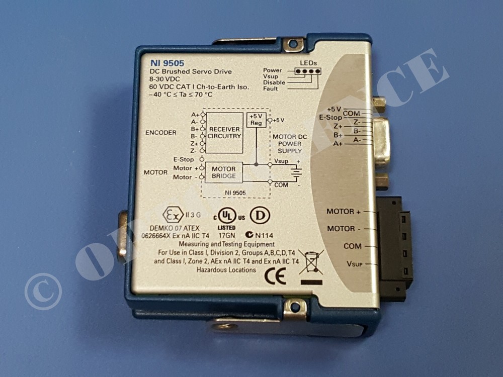 National Instruments NI 9505 cRIO Servo Motor Drive Module
