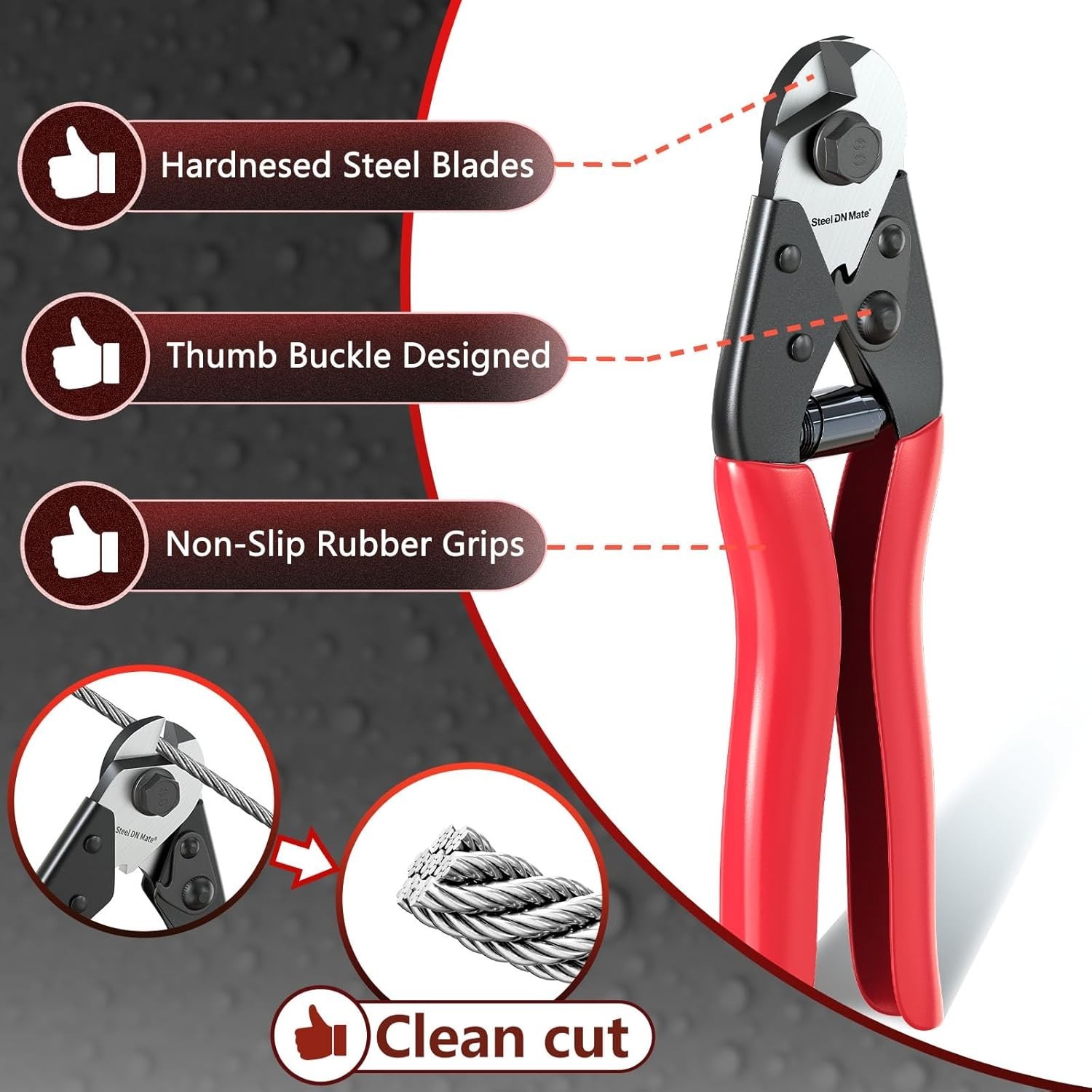 Cable Railing Kit 1/8 Stainless Steel Wire Rope Aircraft Deck Railing Hardware