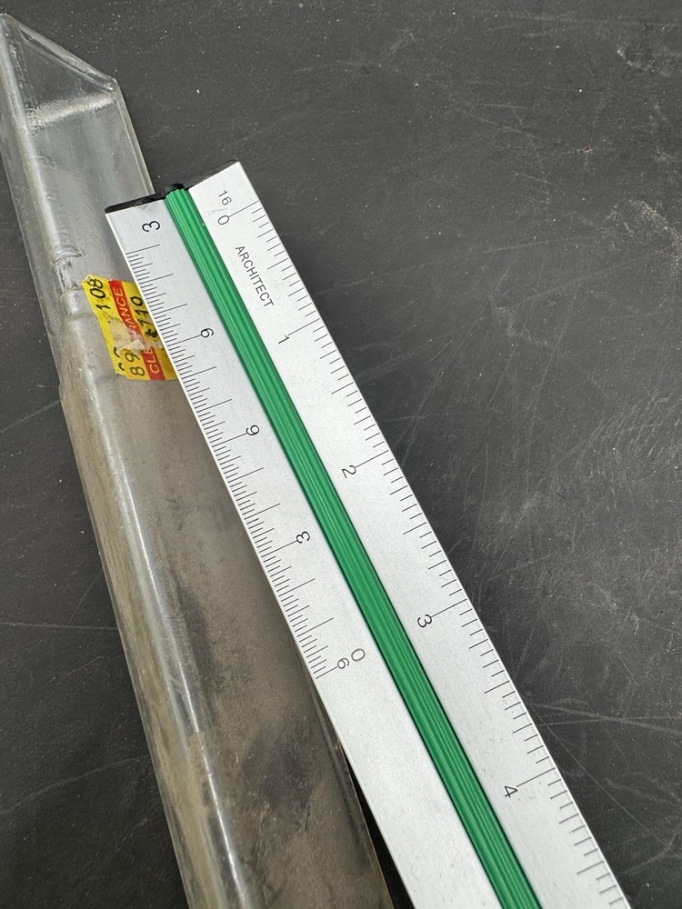 Triangular Scale Scalepro Architect In Case