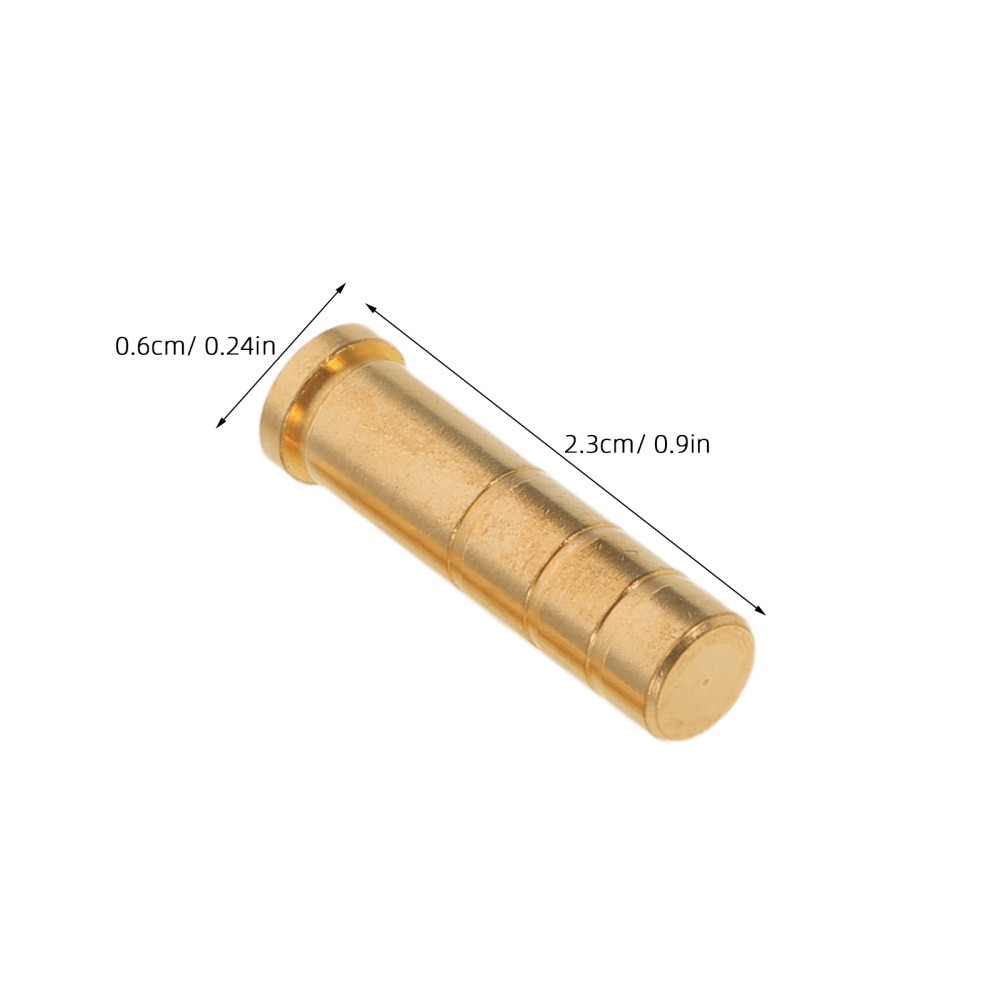 12 Pcs Arrow Connection Seat Archery Brass Connector Screw Insert