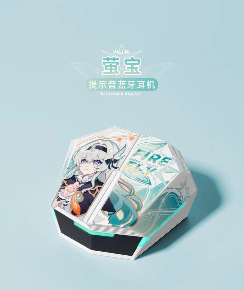 Honkai: Star Rail Firefly Theme Wireless Bluetooth Headset Student Collection