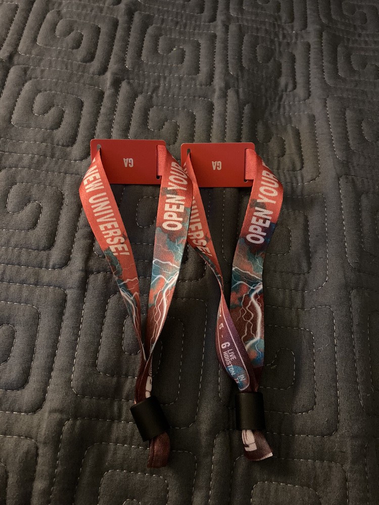 2 general admission Astroworld tickets