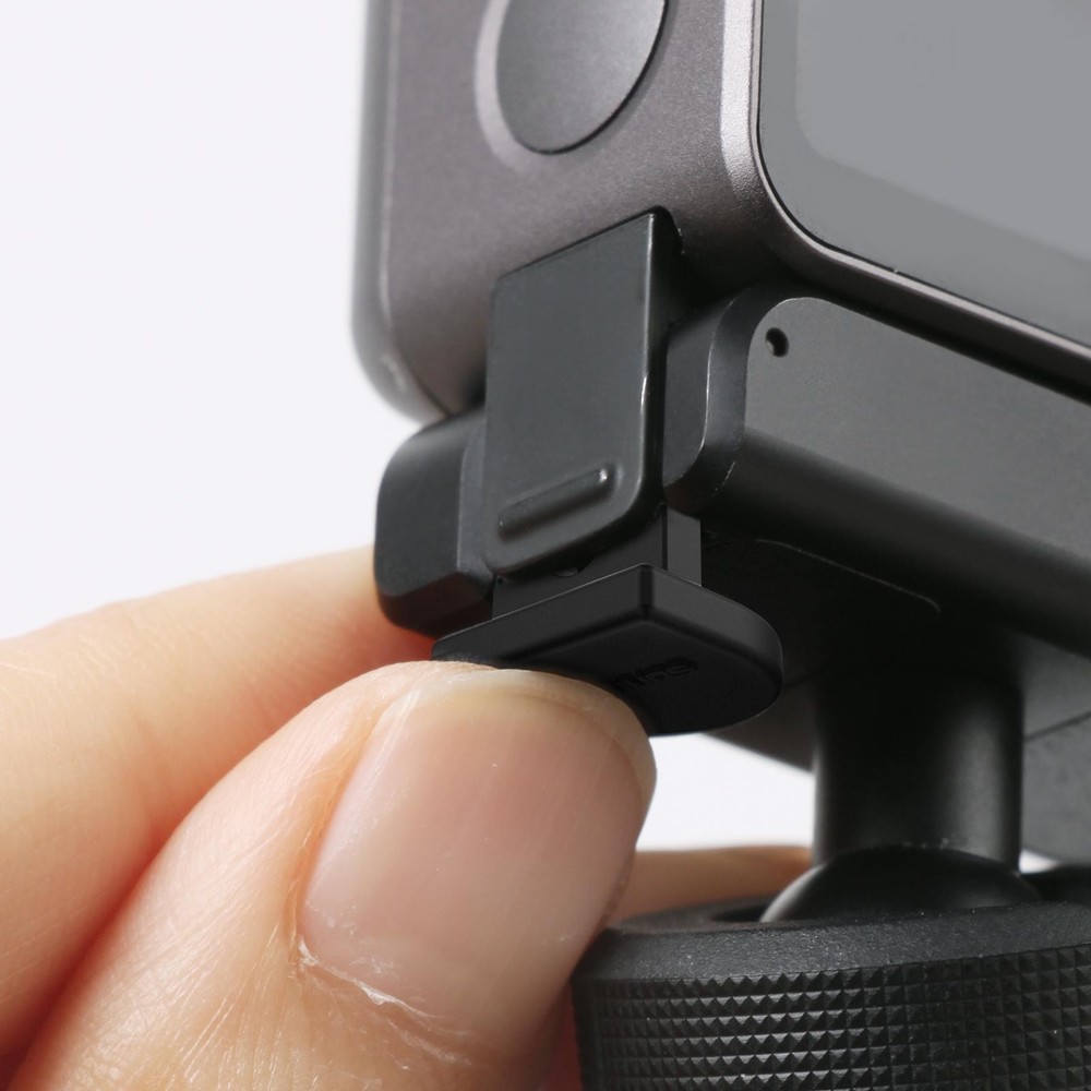 4Pack Silicone Anti-dropping Buckle Locking Plug Lock for DJI Action 2 Camera G