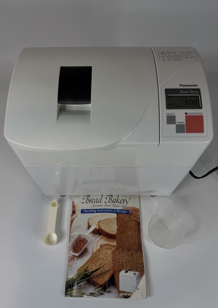 Panasonic SD-BT56P Automatic Bread Maker TESTED - COMPLETE