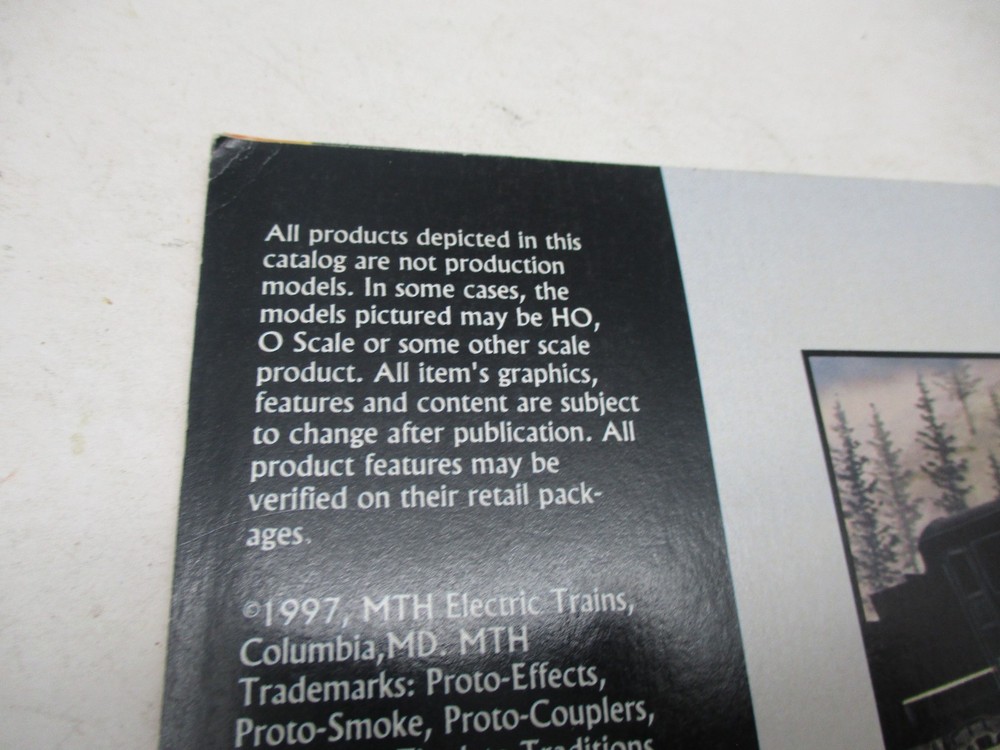 MTH Catalog 1997 Vol One