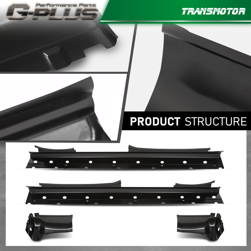 Rocker panel and Cab corner Kit for 14-18 Chevrolet Pickup Silverado Double Cab